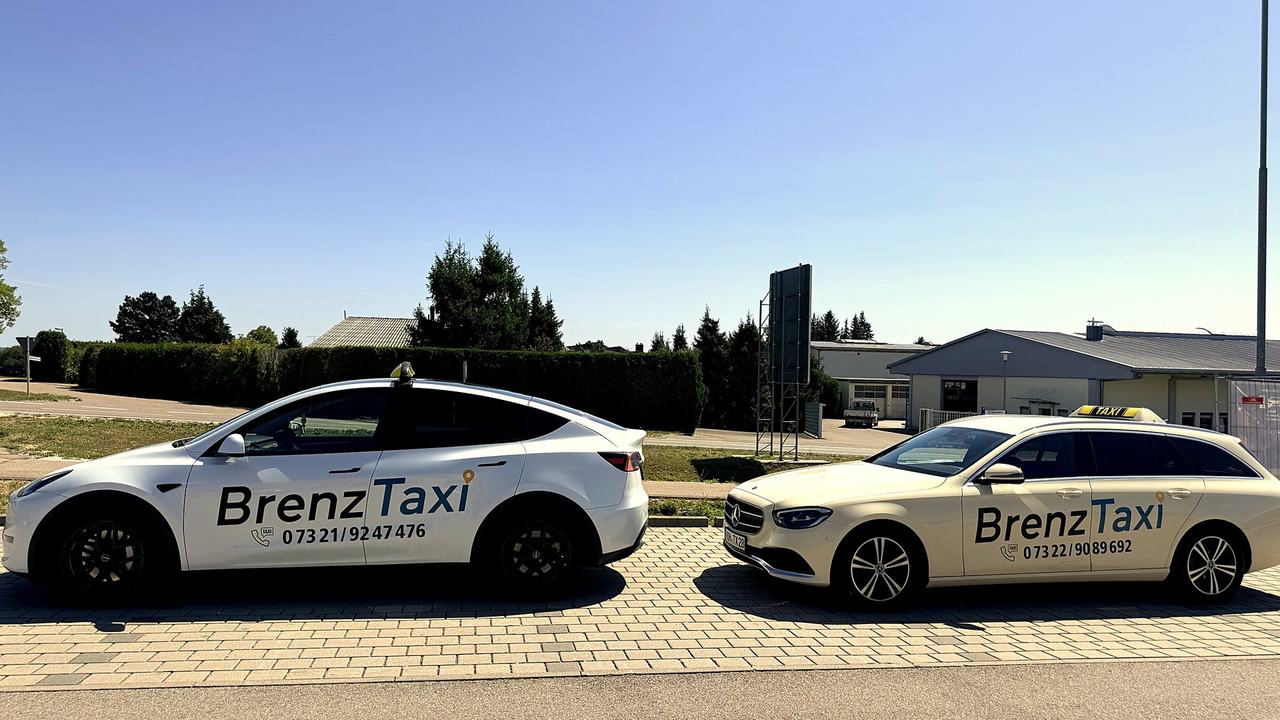 Fahrzeuge von Brenz Taxi